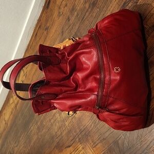 Lucky Brand Lambskin Leather Tote/Crossbody